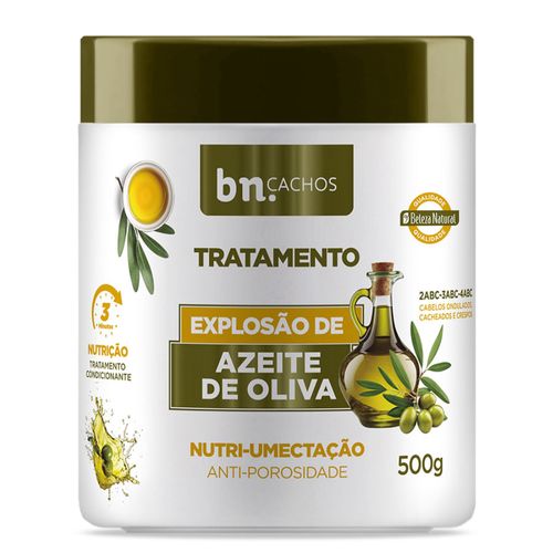 Tratamento Explosão de Azeite de Oliva 500g | bn.Cachos